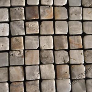 InduStone Mozaika Kamienna na siatce ONYX Square onyksowa kostka 30×30