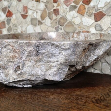 InduStone umywalka kamienna nablatowa EROSI Stone H (5)