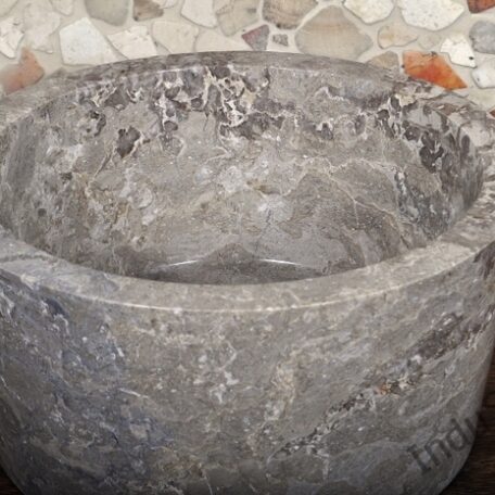 InduStone umywalka kamienna nablatowa GARUDA Grey B (2)