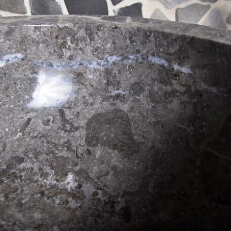InduStone umywalka kamienna nablatowa KC-D grey (2)